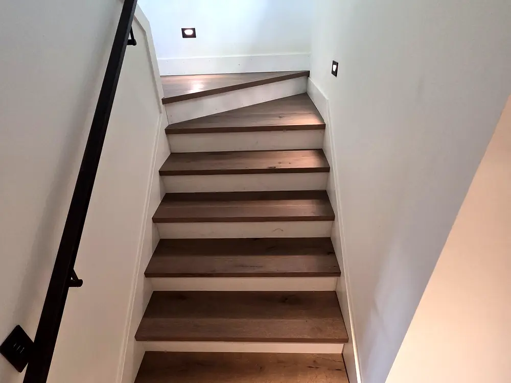 Stair treads and risers